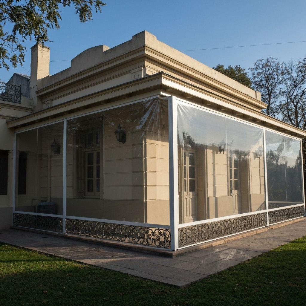Cerramiento de galería instalado por Lonera Borda